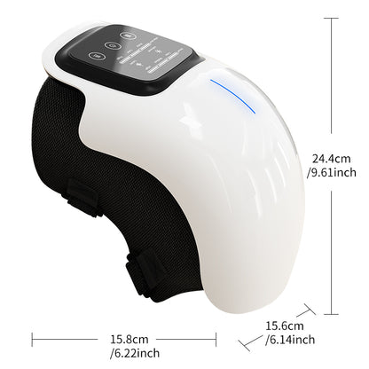 Smart Knee Massager With Heat Vibration 3D Air Compression Portable Pain Relief Home Office Use