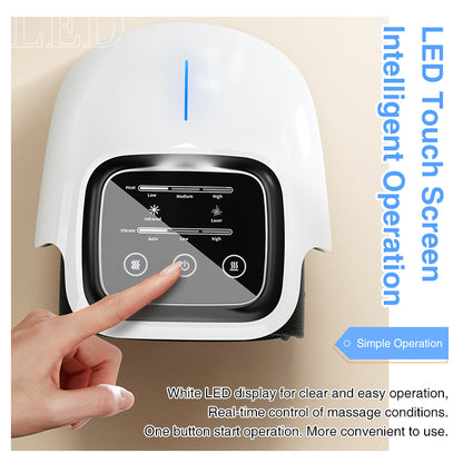 Smart Knee Massager With Heat Vibration 3D Air Compression Portable Pain Relief Home Office Use